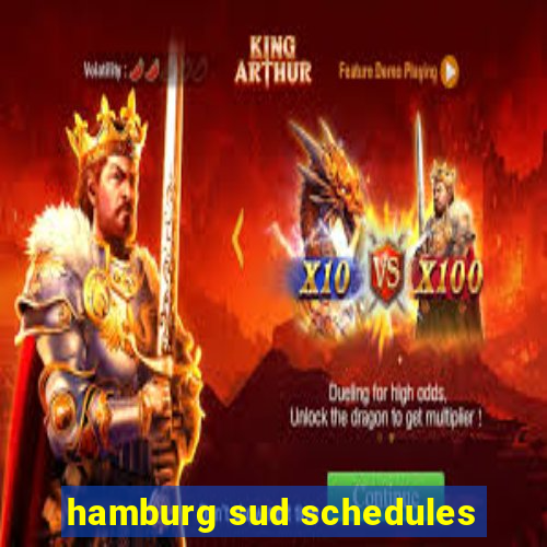 hamburg sud schedules